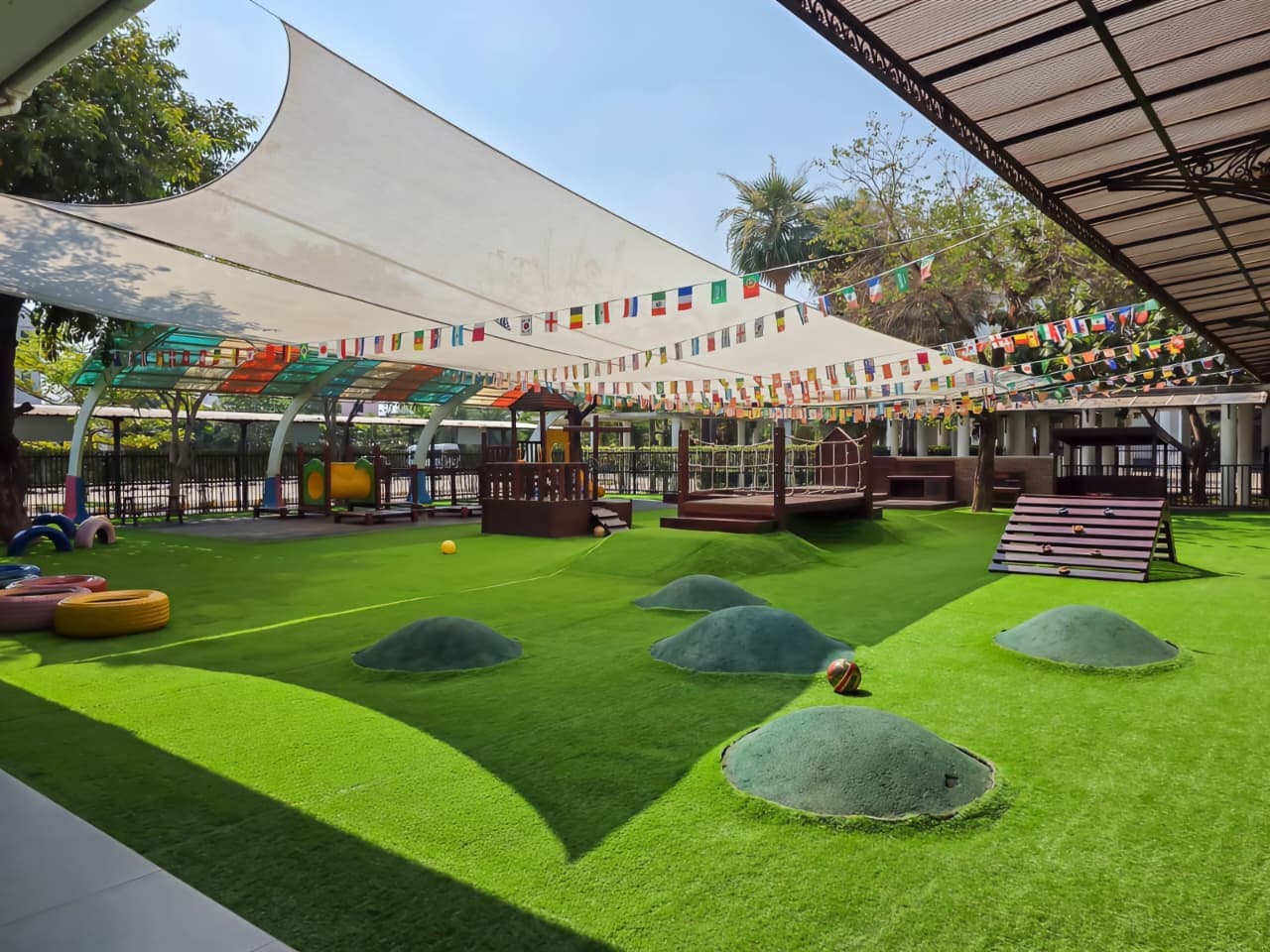 Early Years Playground view