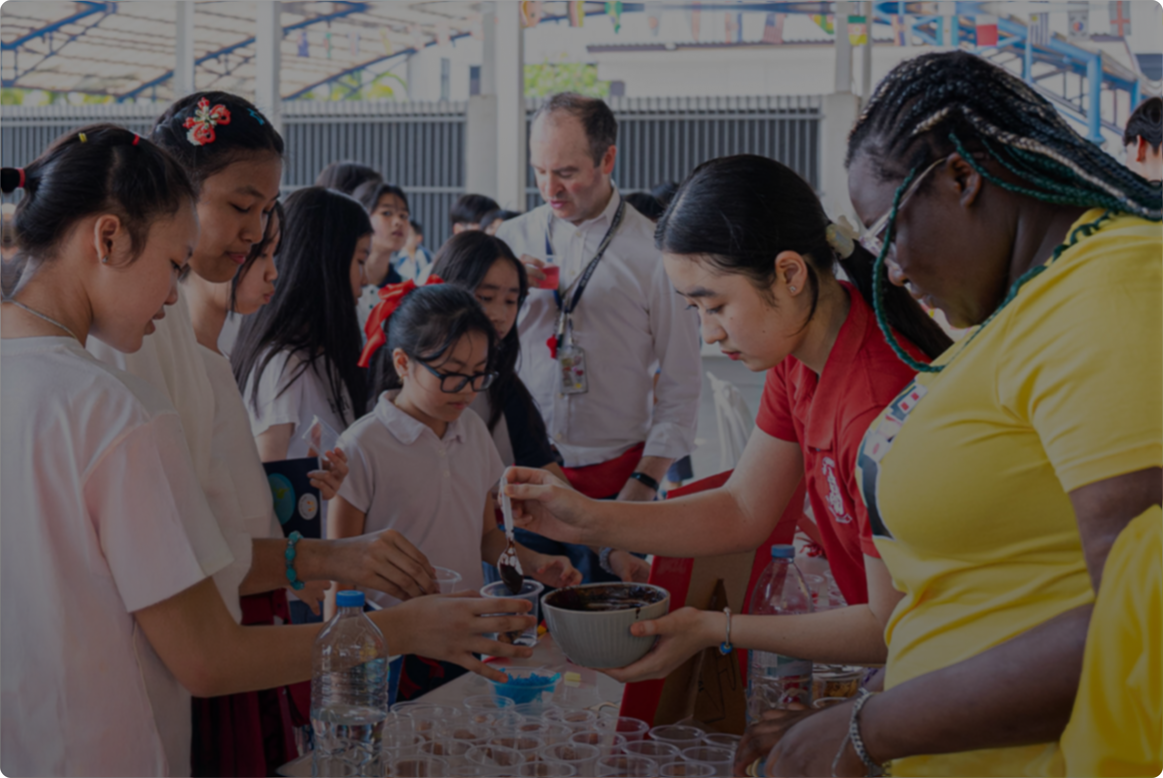 A Caring Community Connected to the World